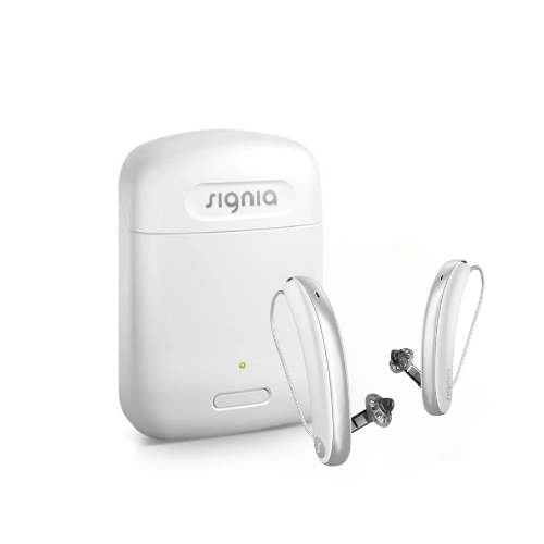 Aparat Słuchowy - Aparaty słuchowe - Ampliton - Zestaw Signia 2x Styletto 7 IX + ładowarka